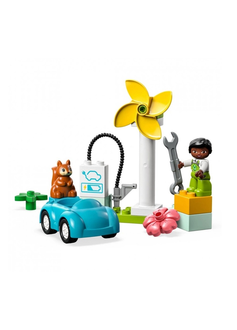 Конструктор "Вітрова турбіна та електромобіль" колір різнокольоровий ЦБ-00221223 Lego (259466937)
