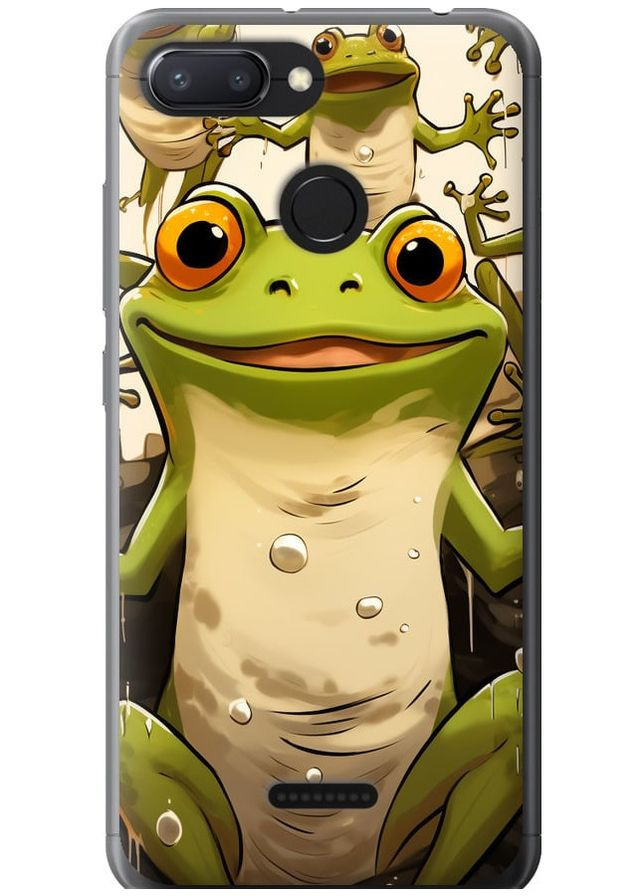 Силіконовий чохол 'Весела жаба' для Endorphone Xiaomi Redmi 6 (266909092)