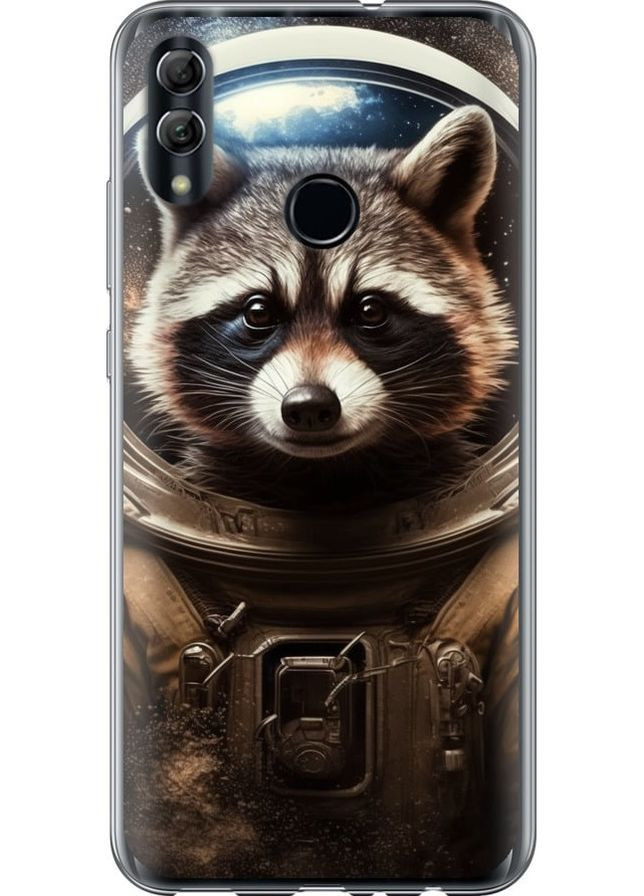 Силиконовый чехол 'Raccoon austronaut' для Endorphone Huawei Honor 10 Lite (276395587)
