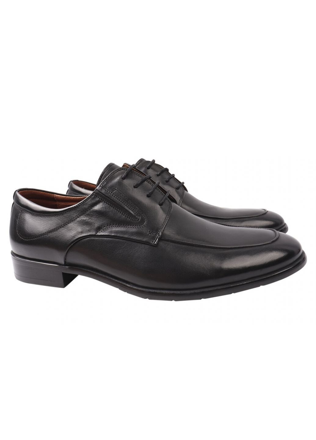 Черные туфли мужские из натуральной кожи, на шнуровке, на низком ходу, черные, lido marinozi Lido Marinozzi