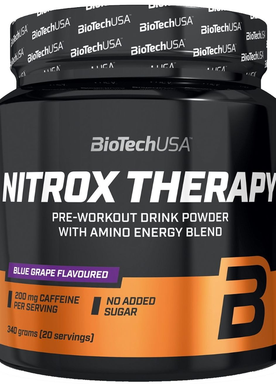 Предтренировочный комплекс Nitrox Therapy 340 g (Blue grape) Biotech (270289816)