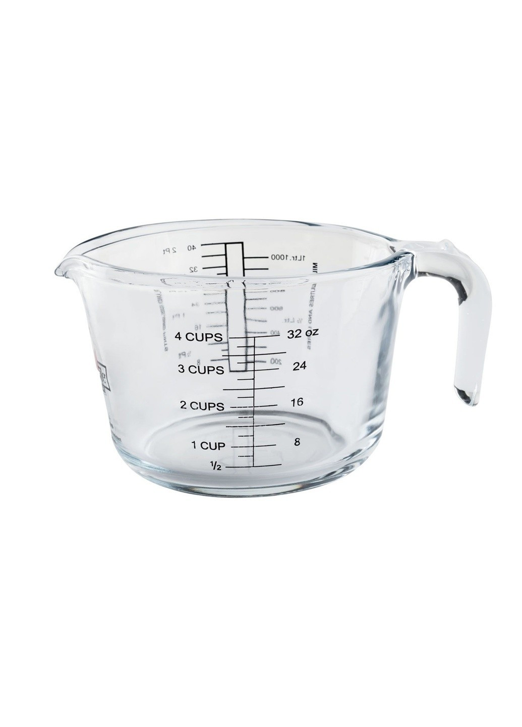 Мерный стакан из жаропрочного стекла O Cuisine 17 х 11 см Lidl (256932543)