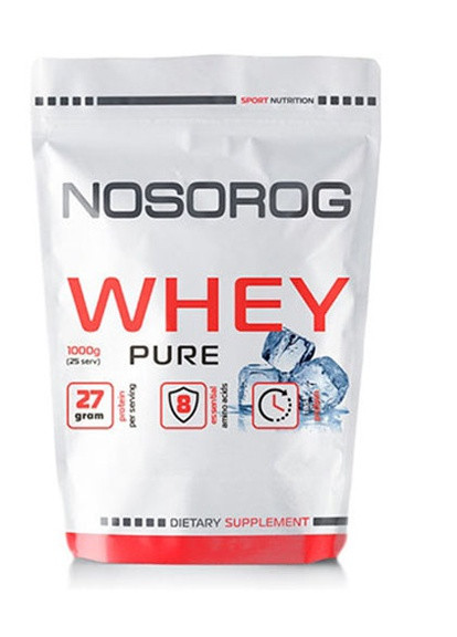 Whey 1000 g /25 servings/ Pure Nosorog Nutrition (256720221)