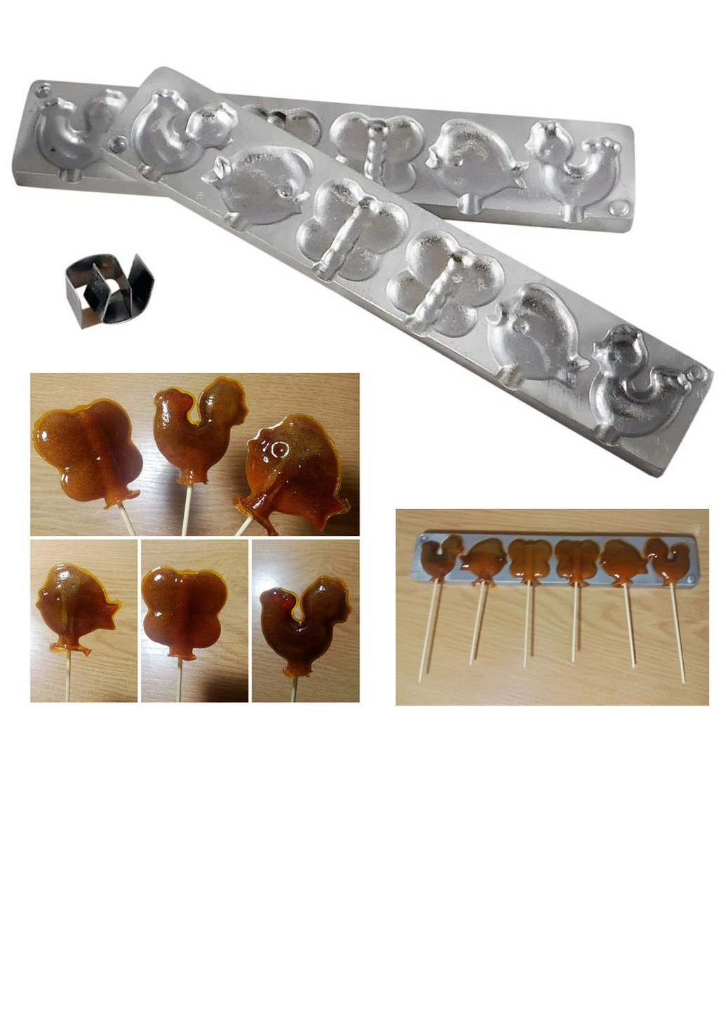 Форма для приготовления леденцов и конфет «Бабочки» ХЕАЗ (259015602)