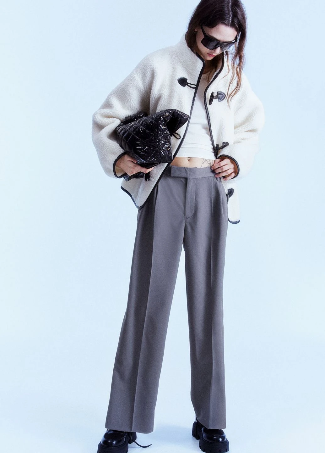 Штани вільного крою H&M (276718119)