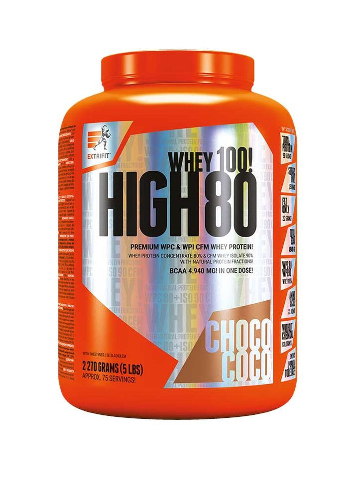 Протеїн High Whey 80 2270 g (Choco Coconut) Extrifit (264074364)