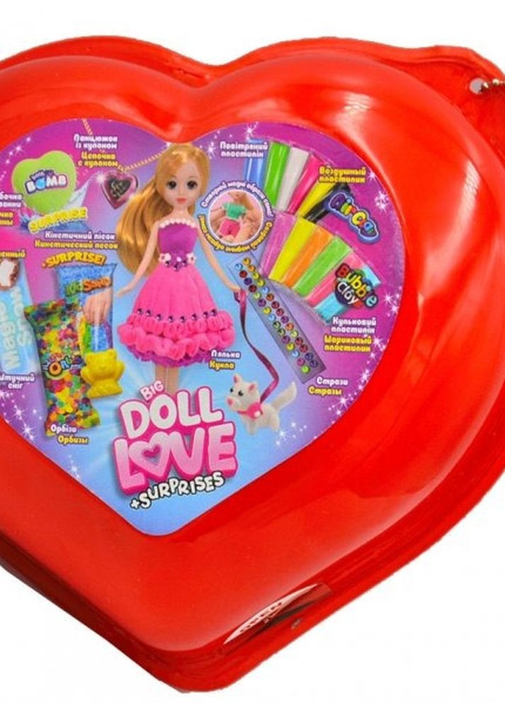 Детский набор "Big Doll Love" (BDL-01-01) для рукоделия Danko Toys (262159587)