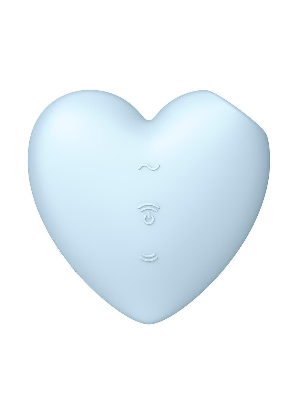 Вакуумный стимулятор-сердечко с вибрацией Cutie Heart Blue Satisfyer (257203388)