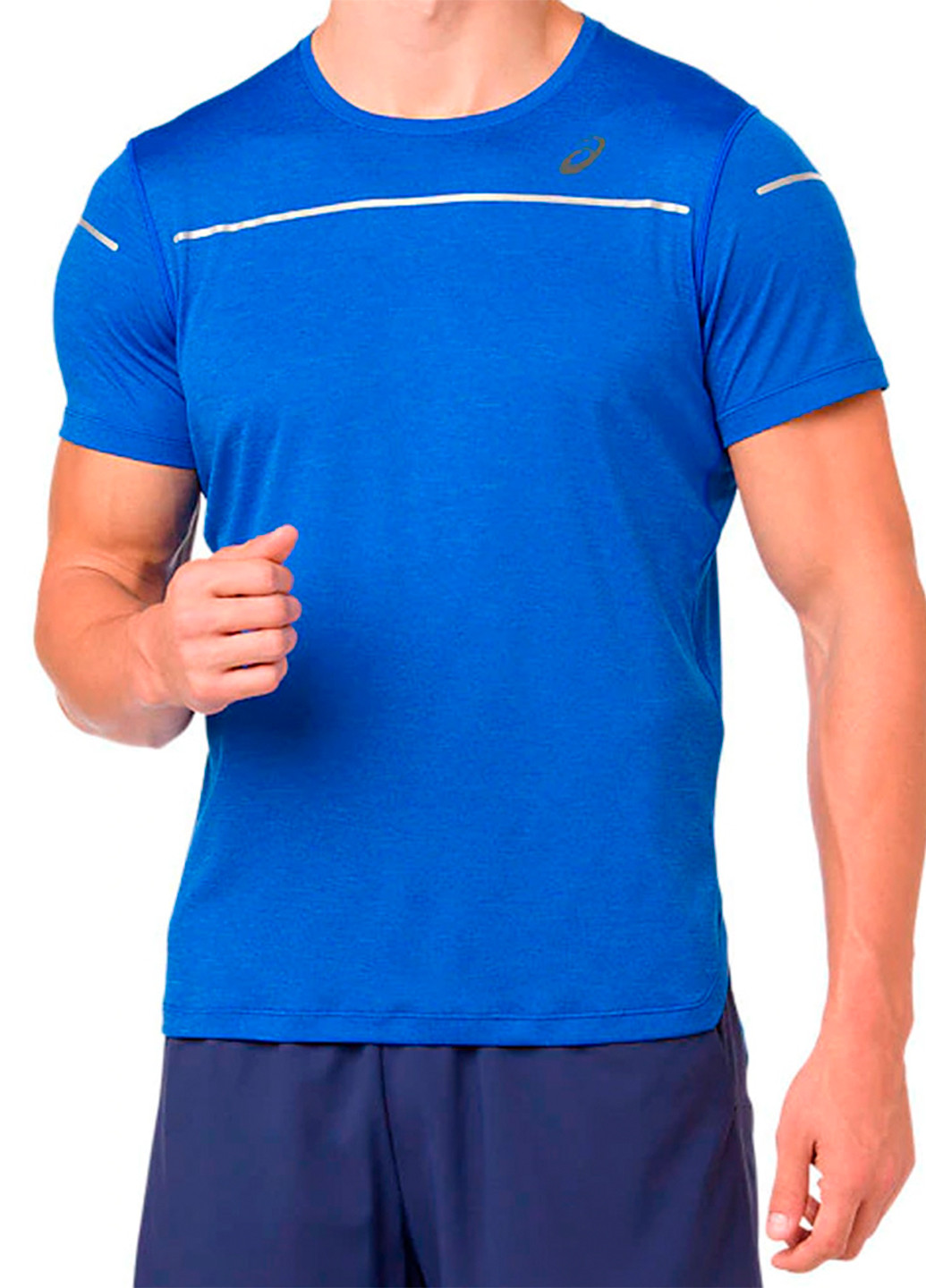Синяя мужская футболка Asics Lite-Show