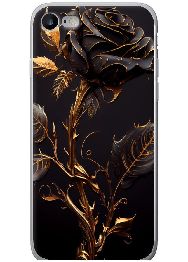 Силиконовый чехол 'Роза 3' для Endorphone apple iphone se 2020 (267500043)