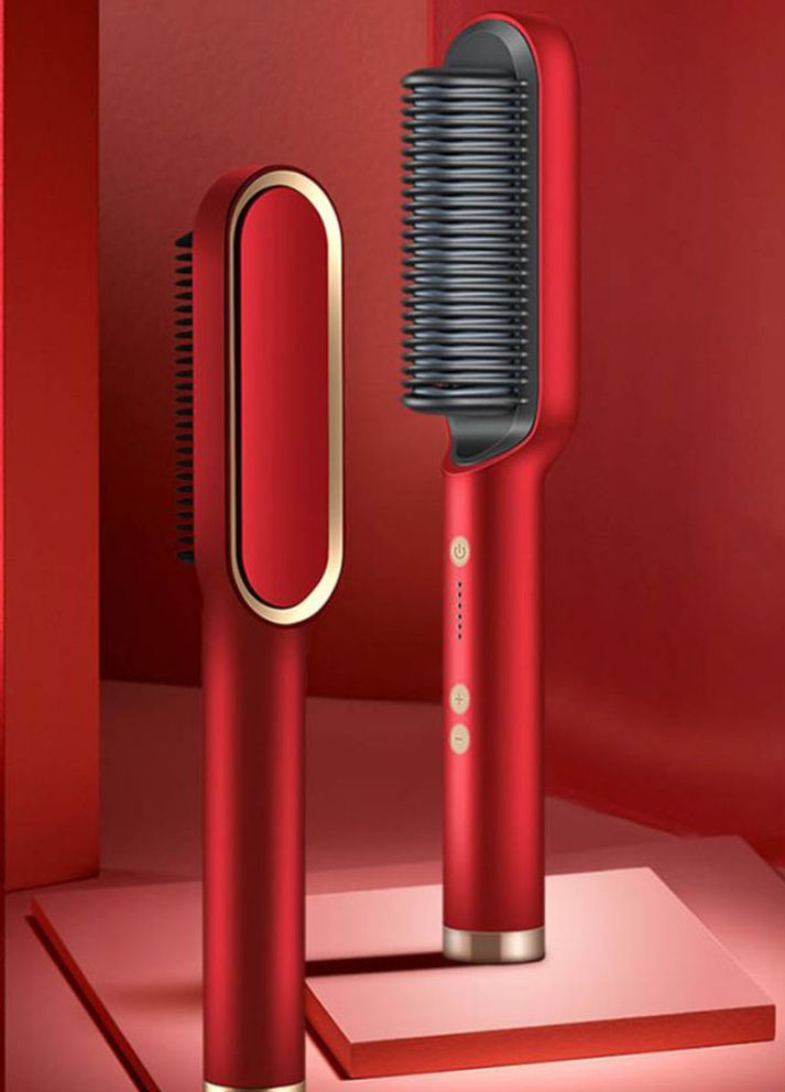 Расческа-выпрямитель Hair Straightener HQT-909 Let's Shop (266901185)