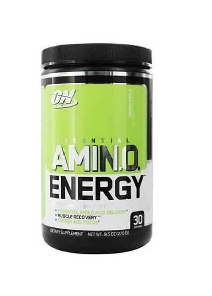 Essential Amino Energy 270 g /30 servings/ Green Apple Optimum Nutrition (256720316)