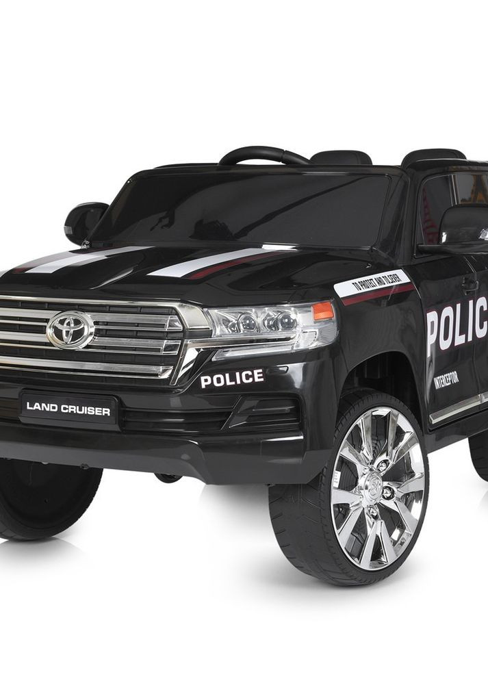 Полицейский электромобиль Джип Racer Toyota JJ2022EBLR-2, со светом Bambi (276068645)
