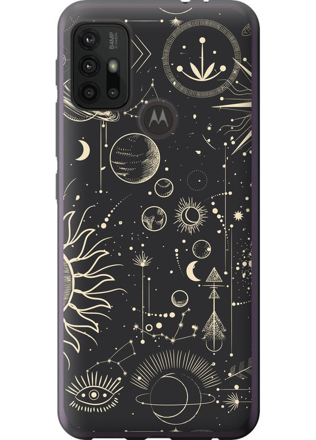 Силиконовый чехол 'Фаза луны' для Endorphone Motorola Moto G20 (258083096)