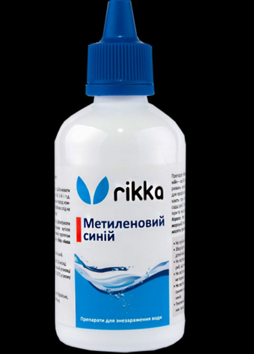 Аквариумные препараты против грибковых заболеваний — Комплекс Метиленовый синий Rikka (275094835)
