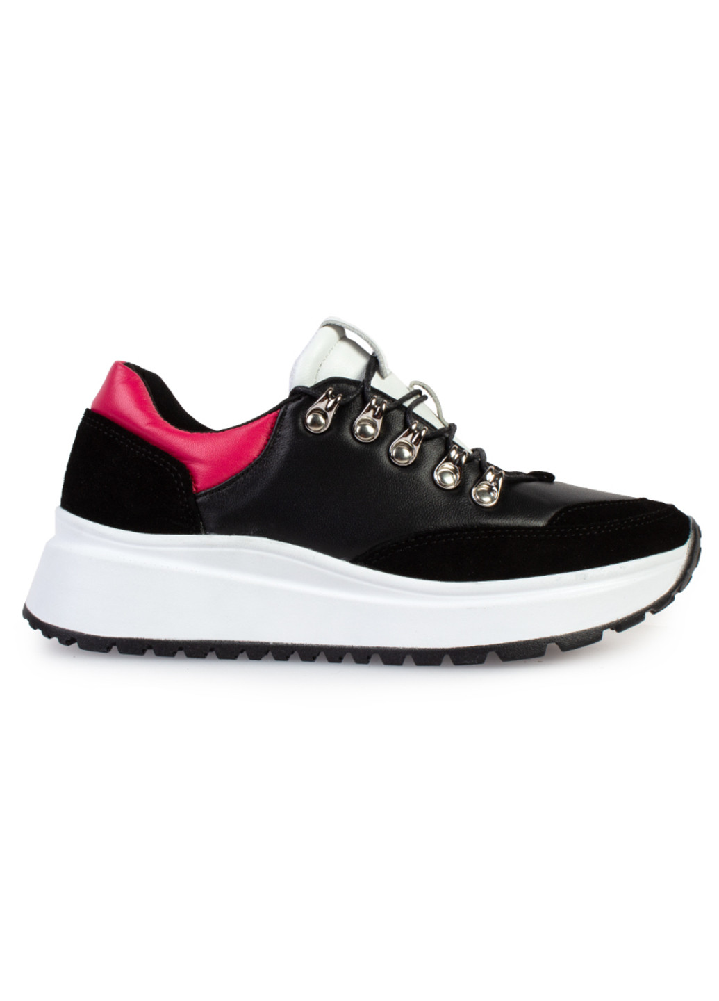 Чорні осінні кросівки жіночі бренду 8501365_(2) ModaMilano