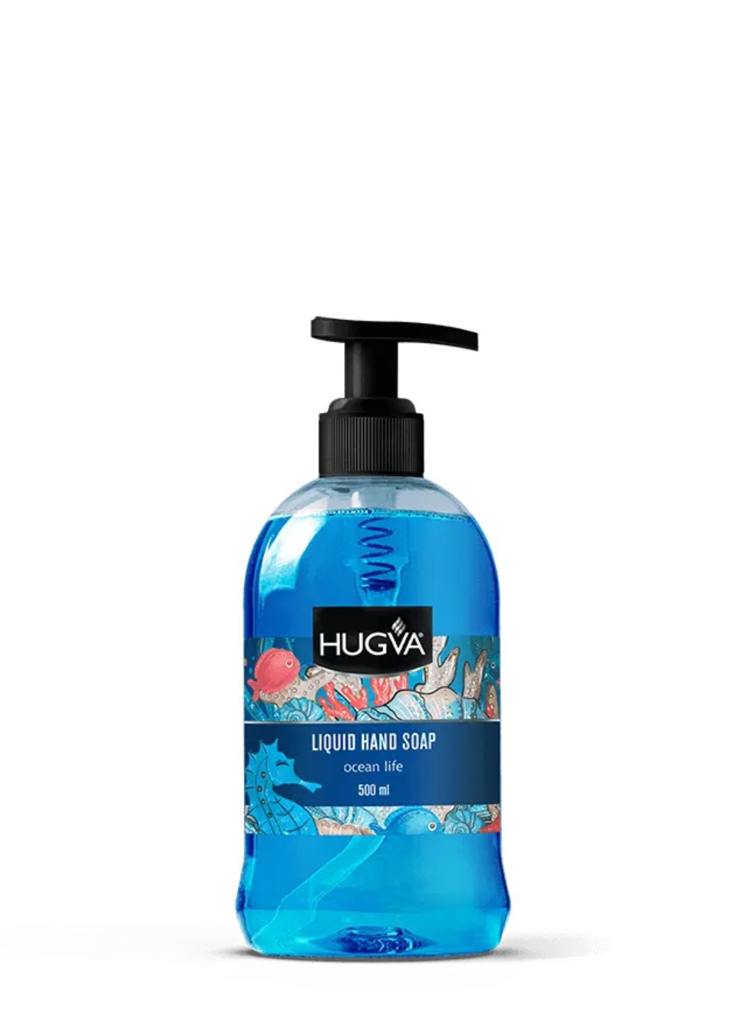 Жидкое мыло для рук ocean life classic 500мл Hugva (268745217)