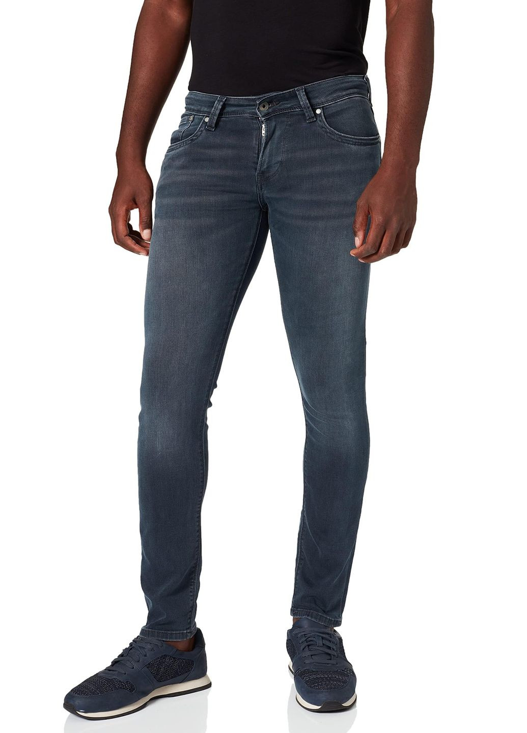 Серые джинсы Pepe Jeans