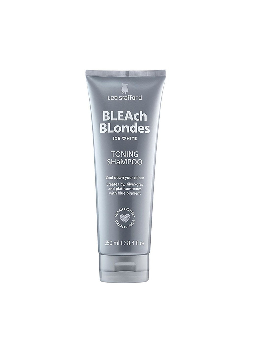 Шампунь для волос с синим пигментом Bleach Blondes Ice White Toning Shampoo 250 мл Lee Stafford (269237731)