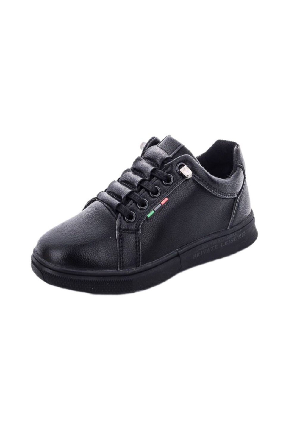Черные туфли мокасины для мальчика Jong Golf