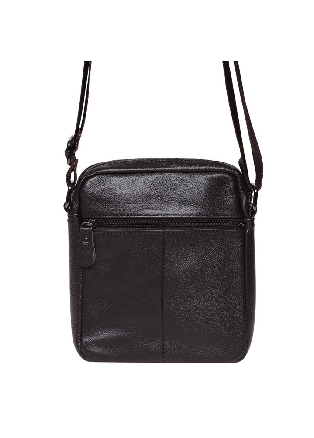 Чоловіча шкіряна сумка коричневого кольору 100316-brown Borsa Leather (266143281)