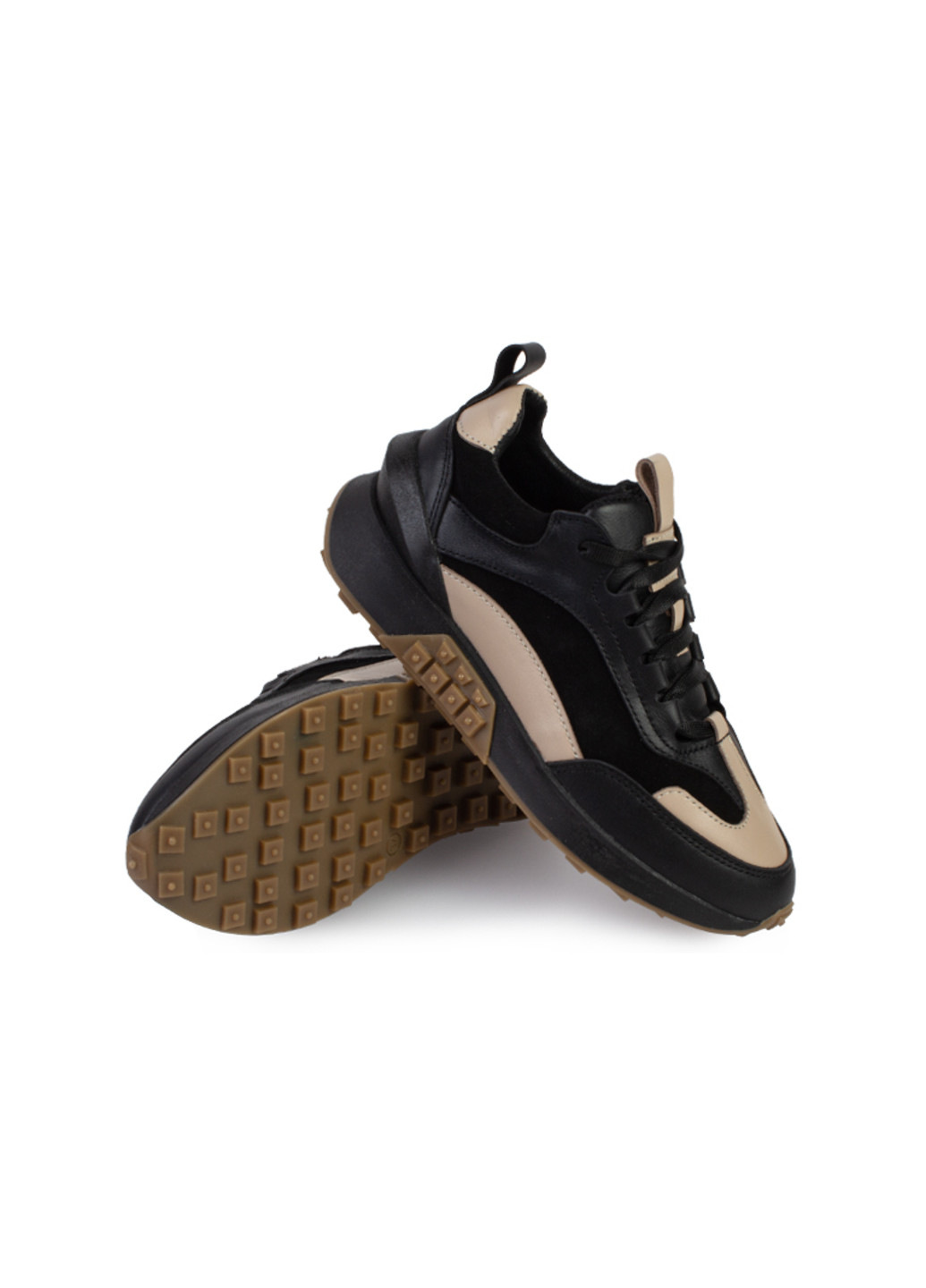 Коричневі осінні кросівки жіночі бренду 8401409_(1) ModaMilano