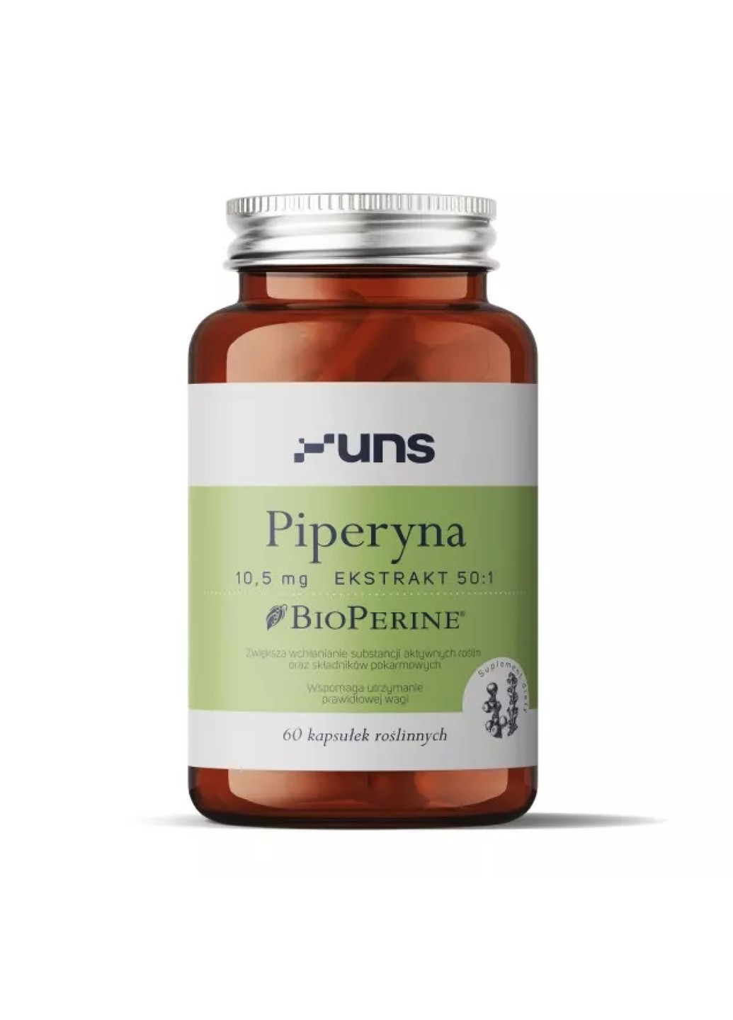 Piperyna - 60 caps UNS Vitamins (270937527)