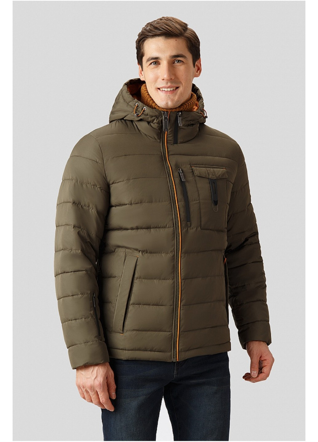 Зеленая зимняя зимняя куртка w18-42002-905 Finn Flare