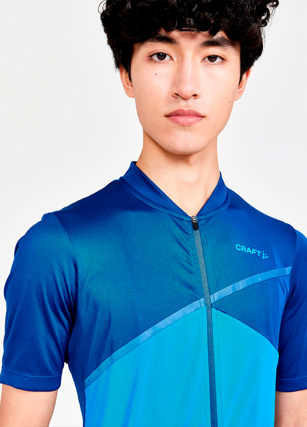 Синяя мужская велофутболка Craft Core Endurance Logo Jersey