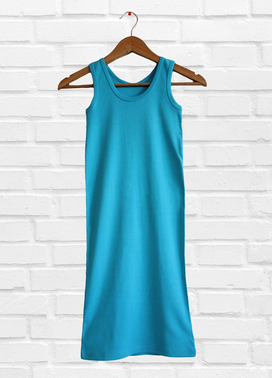 Бирюзовое платье для девочек бирюзовое д395. Malta (258578366)