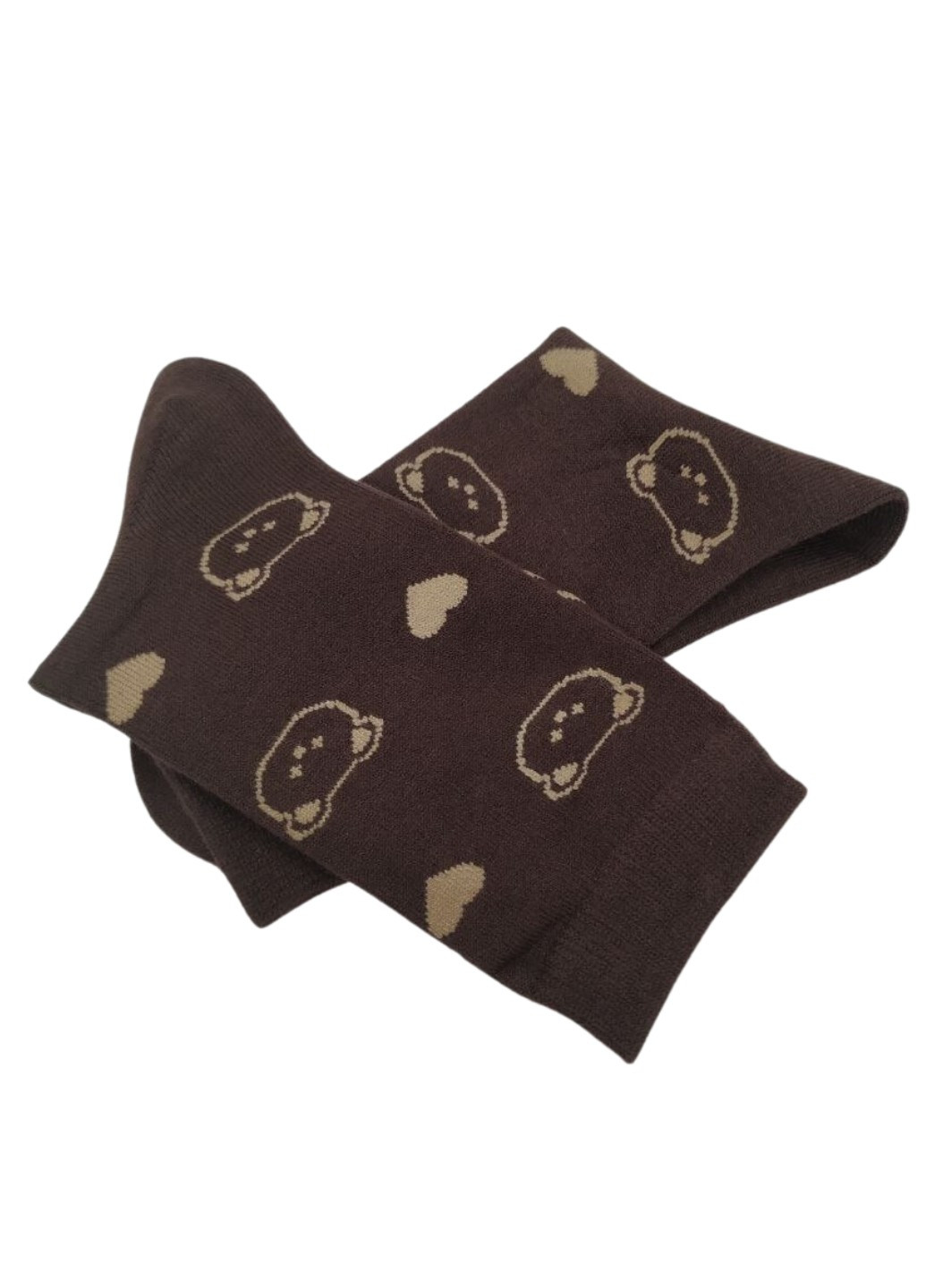 Шкарпетки теплі жіночі з ангорою Ведмежатко No Brand (263346189)
