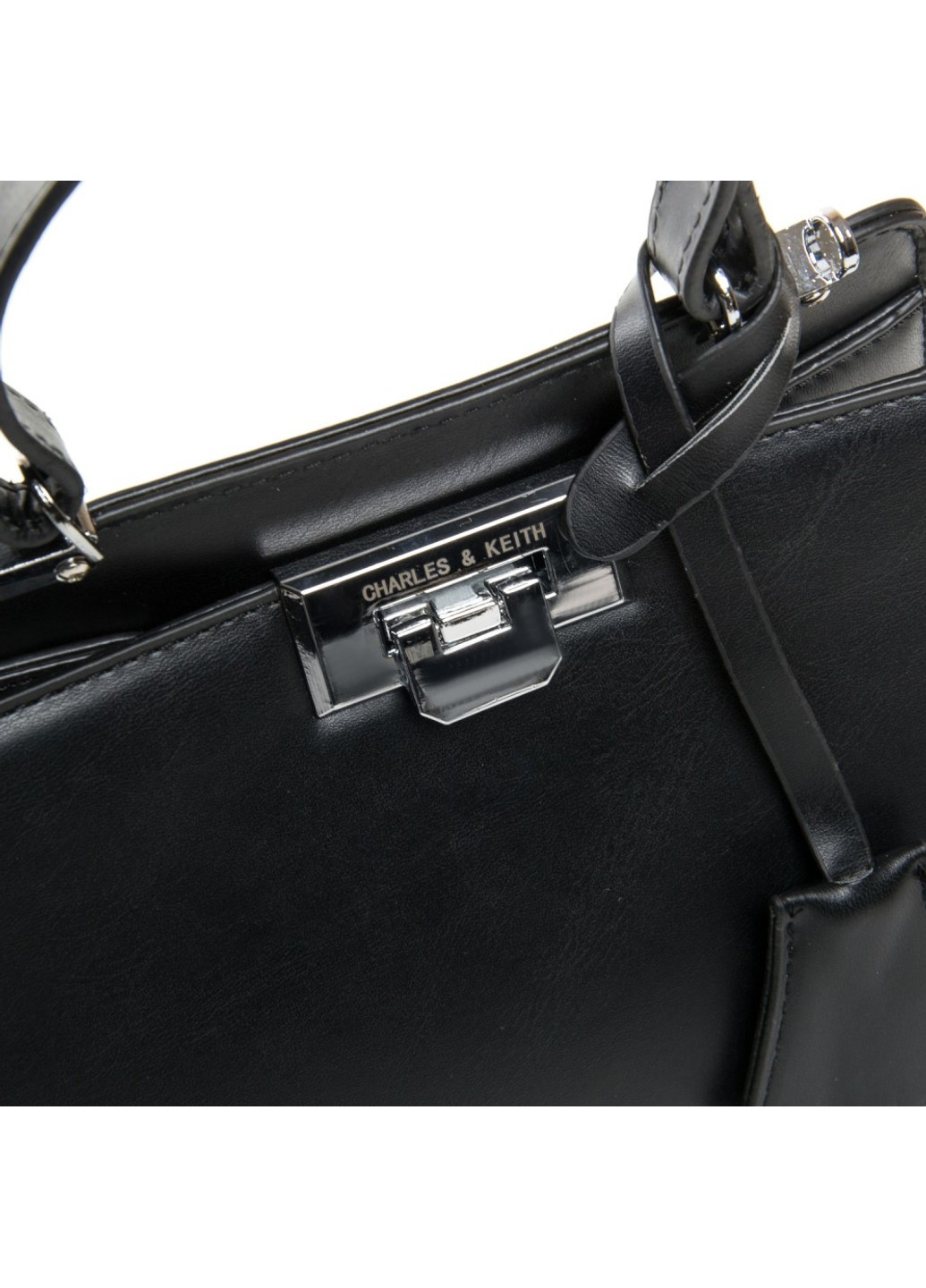 Женская сумочка из кожезаменителя 04-02 11003 black Fashion (261486695)