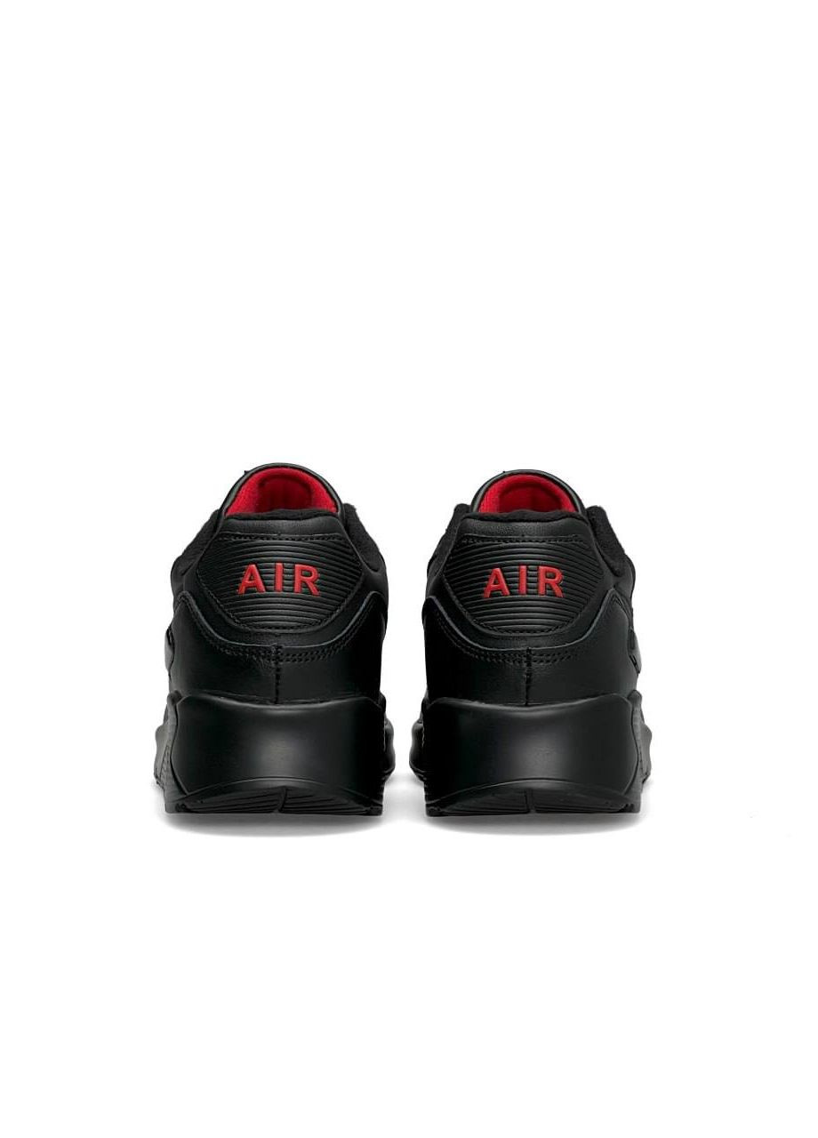 Черные демисезонные кроссовки мужские, вьетнам Nike Air Max 90 HD Black White