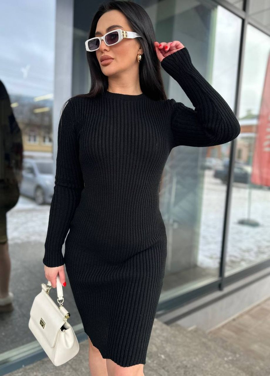 Черное платье жасмин черное You Best