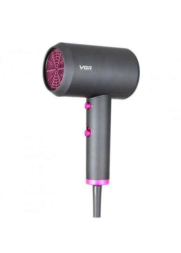 Потужний професійний фен для волосся з насадками V-400 1600-2000 Вт VGR (260635697)
