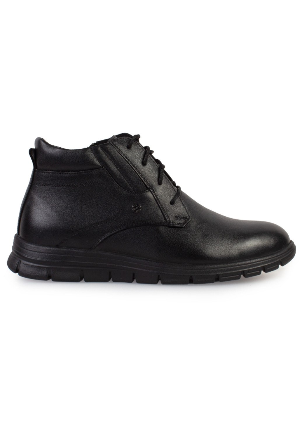 Черные зимние ботинки мужские бренда 9501091_(1) ModaMilano