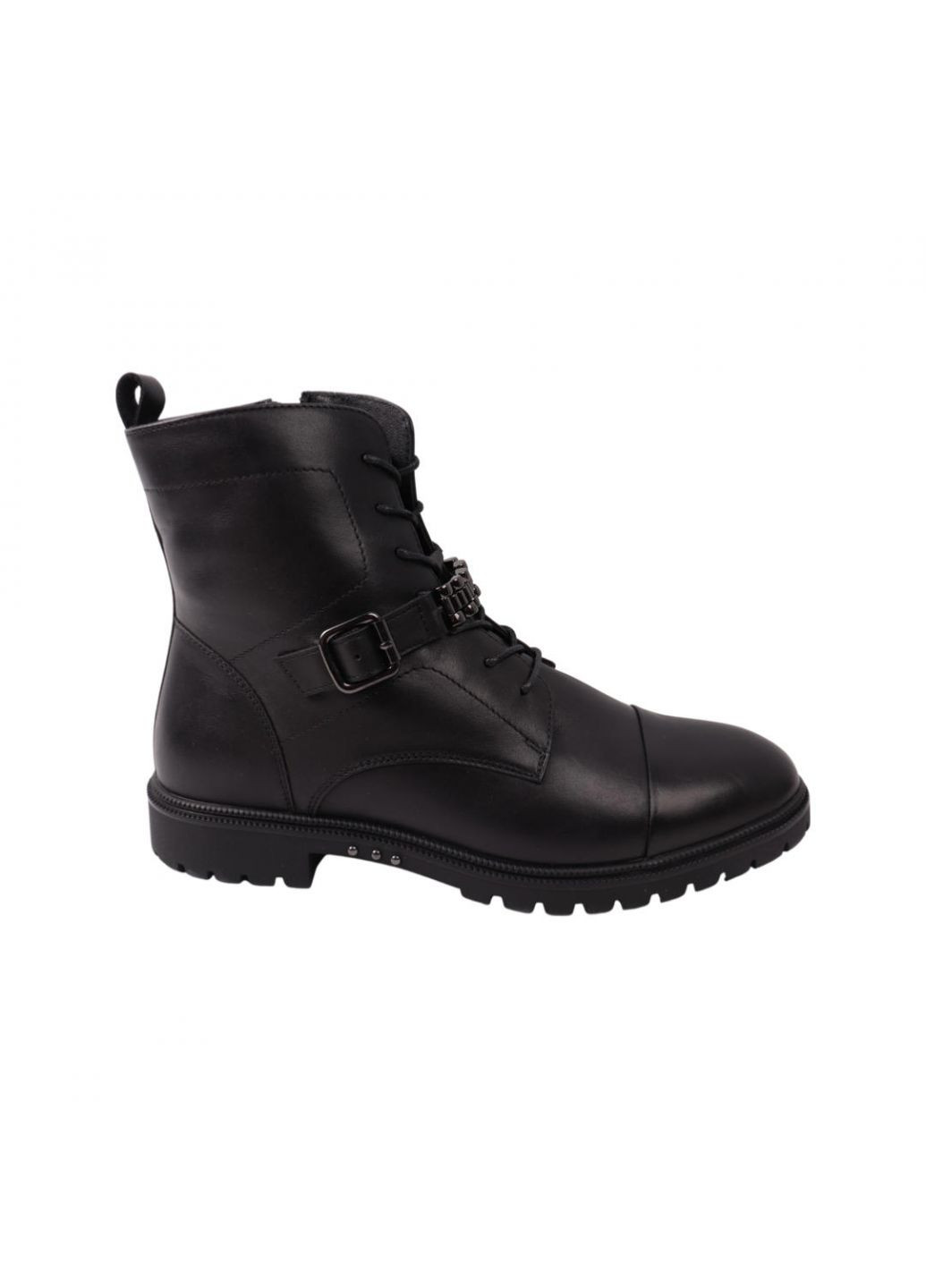 Черевики жіночі чорні натуральна шкіра Davis 133-22ZHC (257439745)