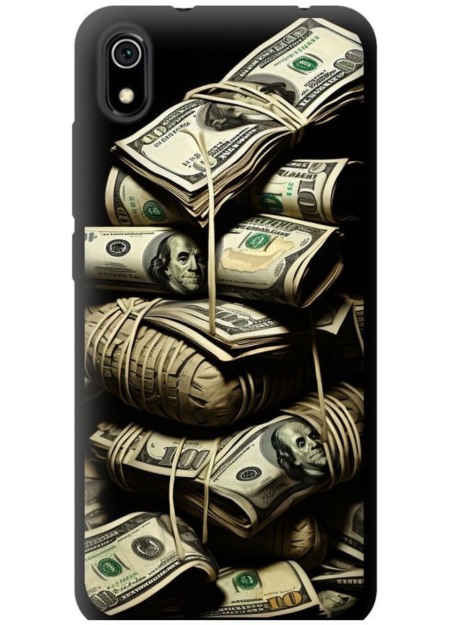 TPU чорний чохол 'Великі гроші' для Endorphone Xiaomi Redmi 7A (267319307)