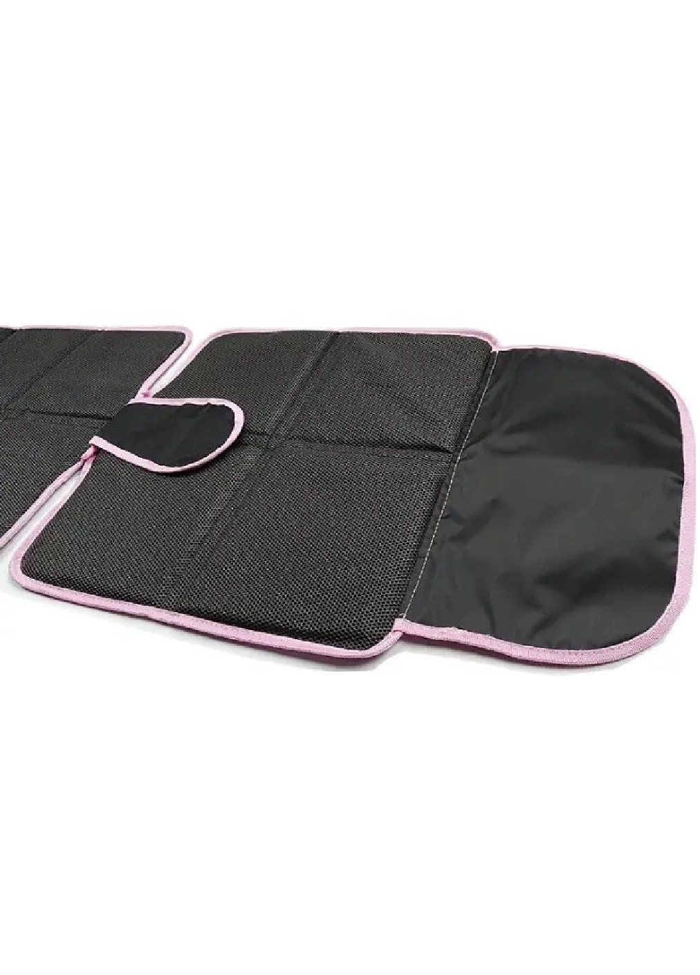 Защитный коврик чехол под детское автокресло в машину автомобиль средней плотности 58х48х44 см (476002-Prob) Черный с розовым Unbranded (275456655)