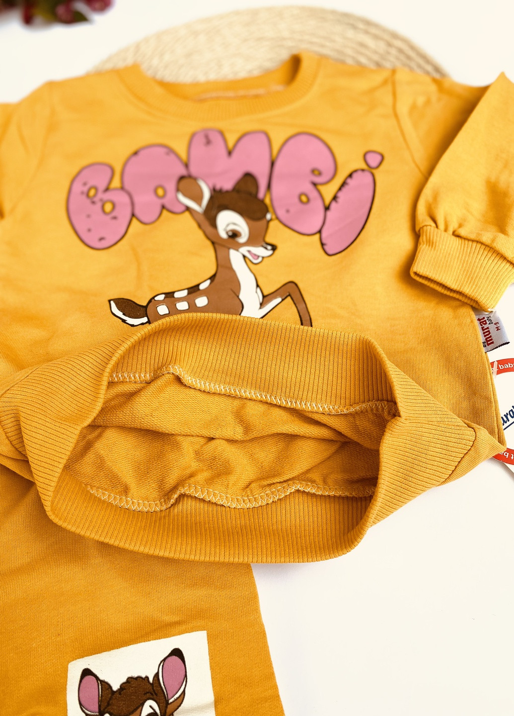 Желтый демисезонный детский костюм «bambi» Murat baby