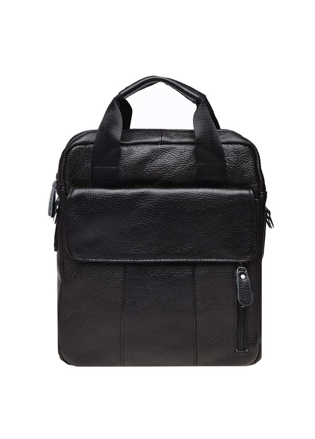 Мужская кожаная сумка K18863-black Borsa Leather (271664994)