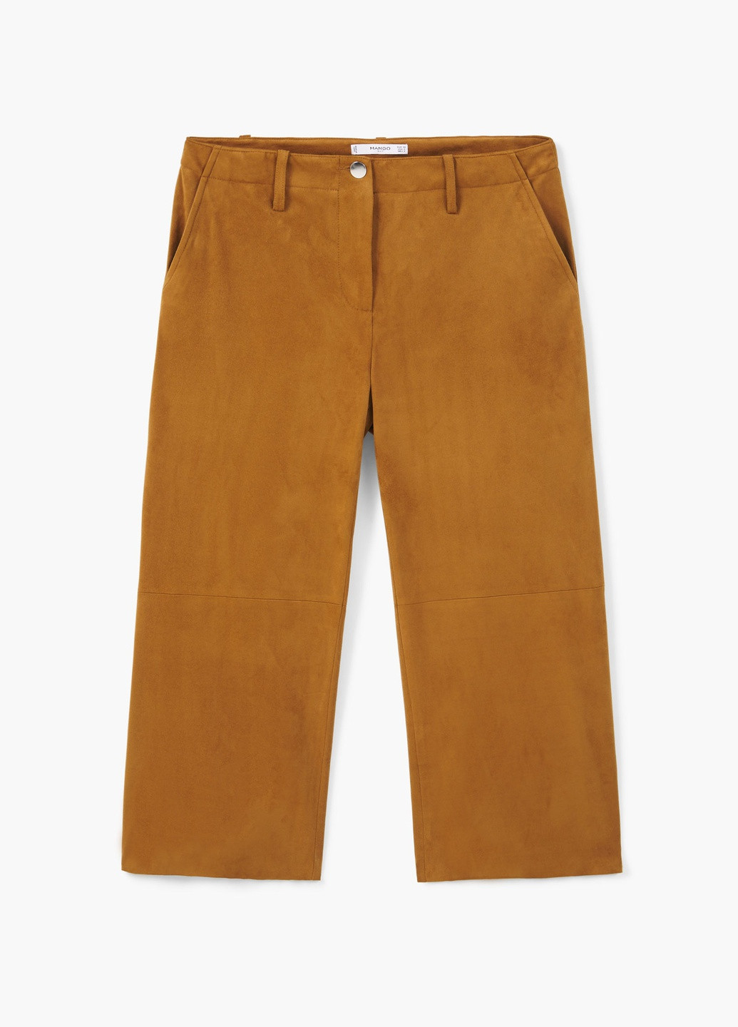 Светло-коричневые повседневный демисезонные брюки Mango