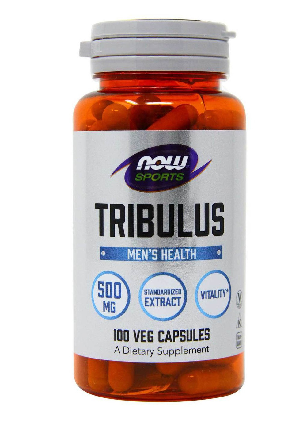 Tribulus 500 mg 100 Veg Caps Now Foods (256725148)