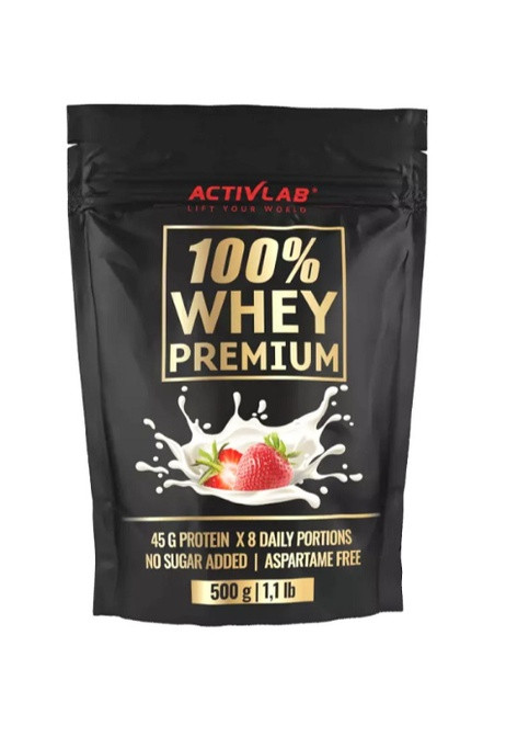 100% Whey Premium 500 g /16 servings/ Strawberry ActivLab (258661518)
