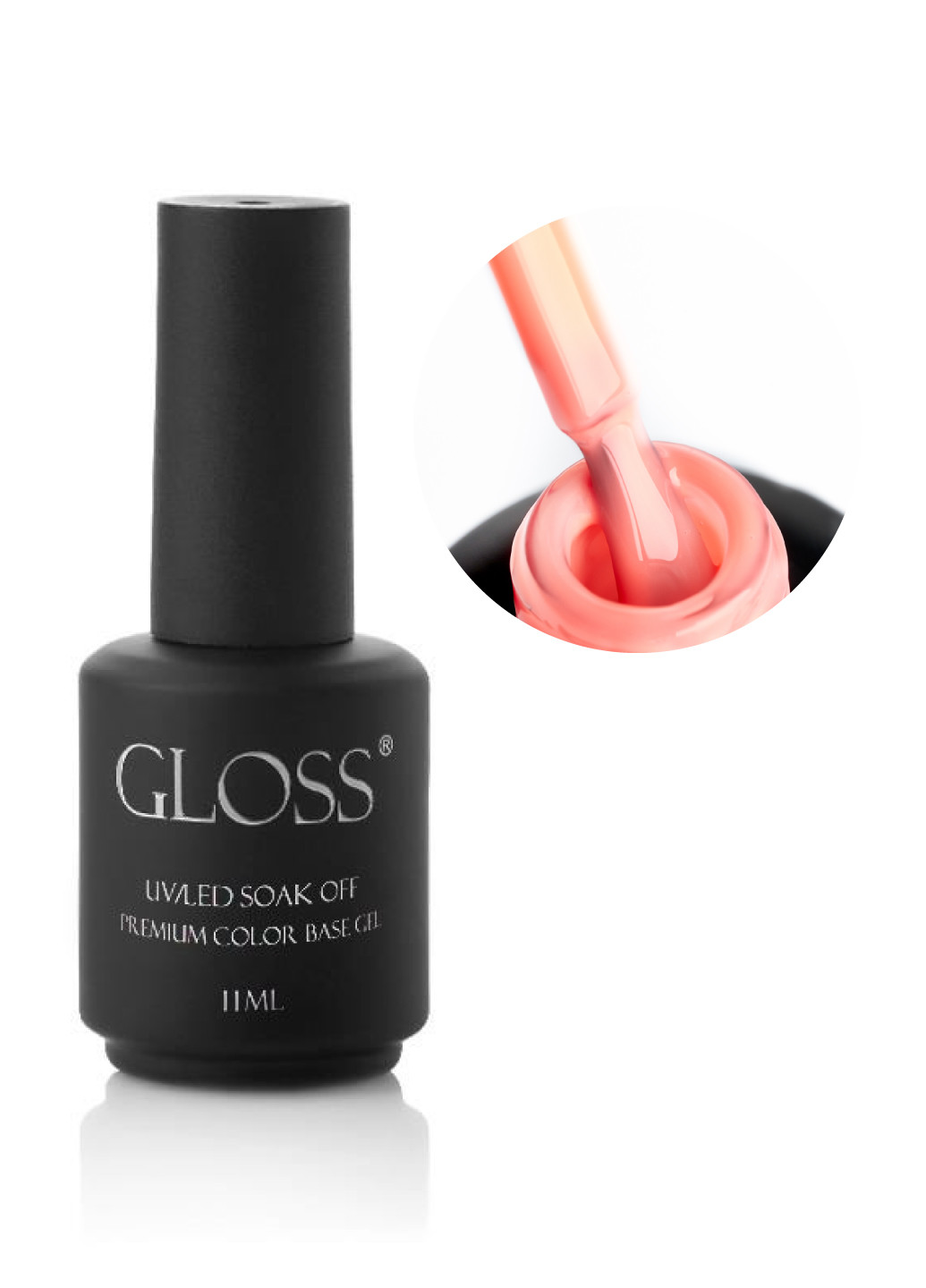 GLOSS Color Base Gel California, 11 мл Gloss Company кольорова база (269119891)