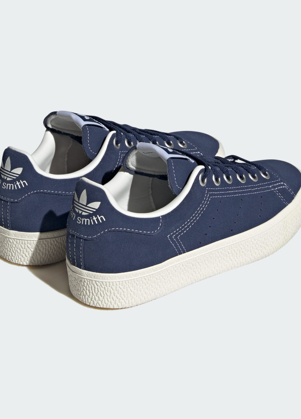 Синие всесезонные кроссовки stan smith adidas