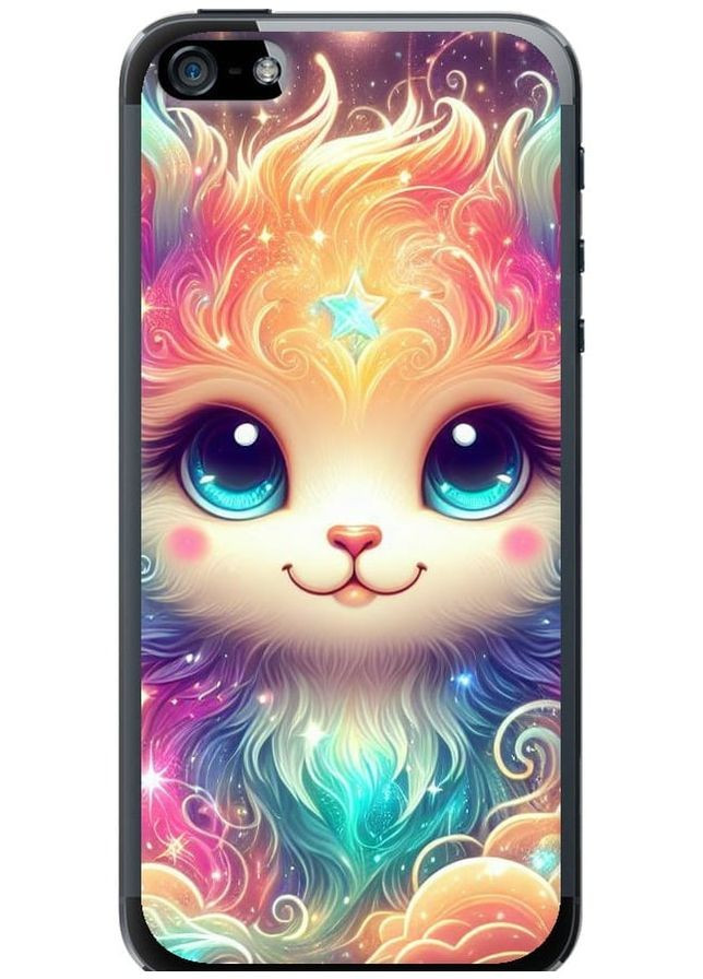 Силиконовый чехол 'Сказочный котенок' для Endorphone apple iphone 5 (275463475)