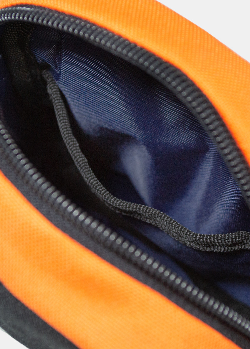 Маленькая сумка кросс-боди (через плече) СBs черная/оранжевая Famk (268998282)