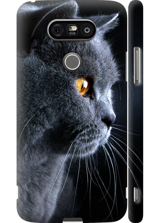 3D пластиковый матовый чехол 'Красивый кот' для Endorphone lg g5 h860 (257839918)