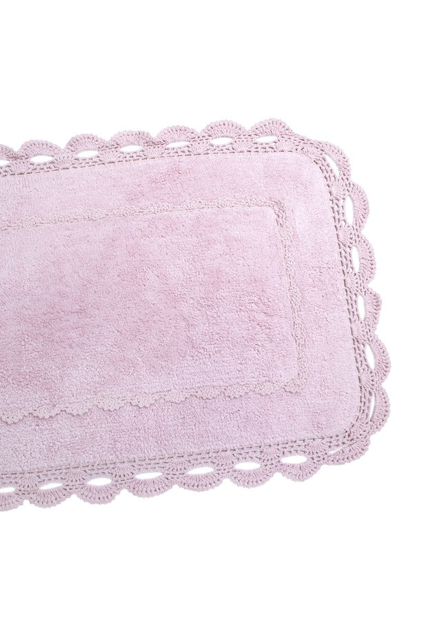 Набор ковриков - Anita pembe розовый 60*90+40*60 Irya (258482780)